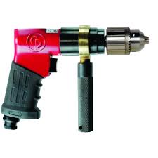 CLEARANCE - Pneumatic Air Drill 1/2" (13mm) Chuck, Reversible Pistol Drill CP9789 (CPL*)