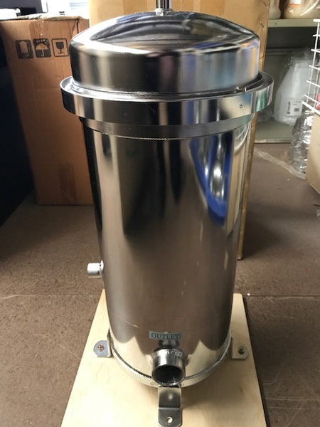 Water filter housing CRYSTAL CLEAR MULTI CARTRIDGE HOUSING 304 STAINLESS STEEL